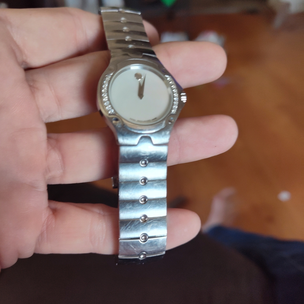 Elegant Silver Women's Watch